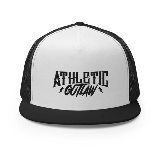 AO Black Logo Trucker Cap