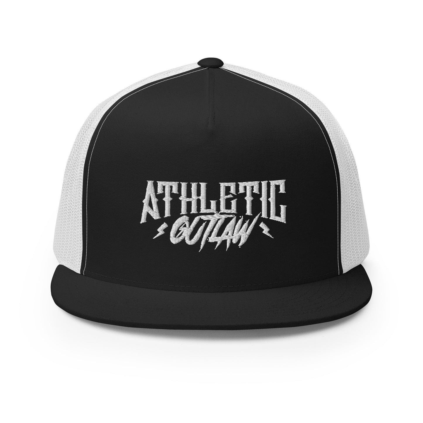 AO White Logo Trucker Cap