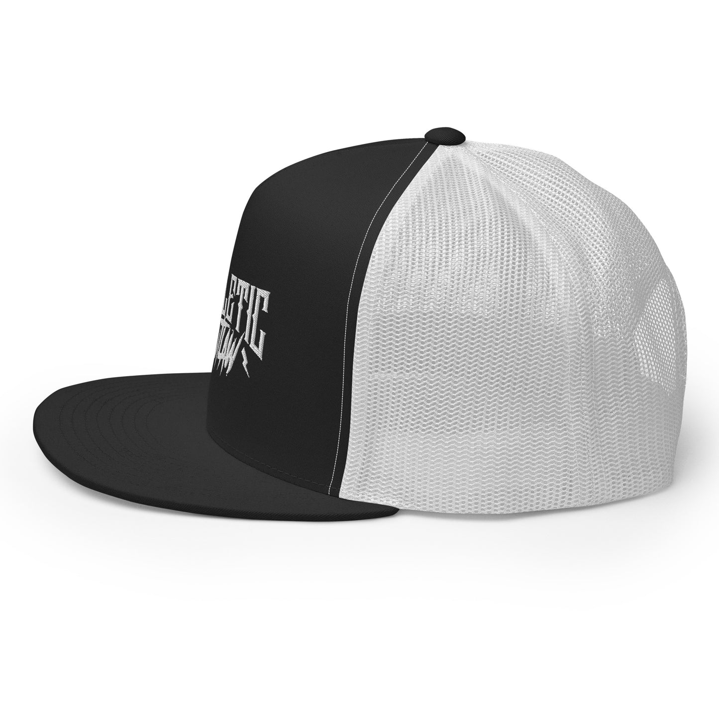 AO White Logo Trucker Cap