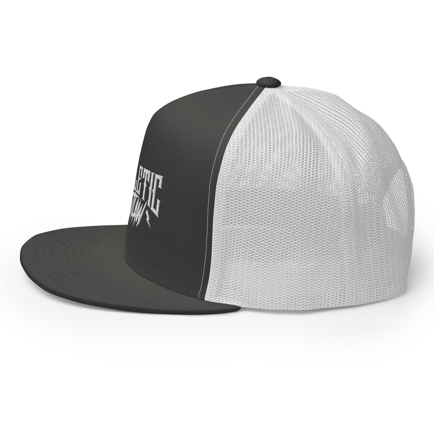 AO White Logo Trucker Cap