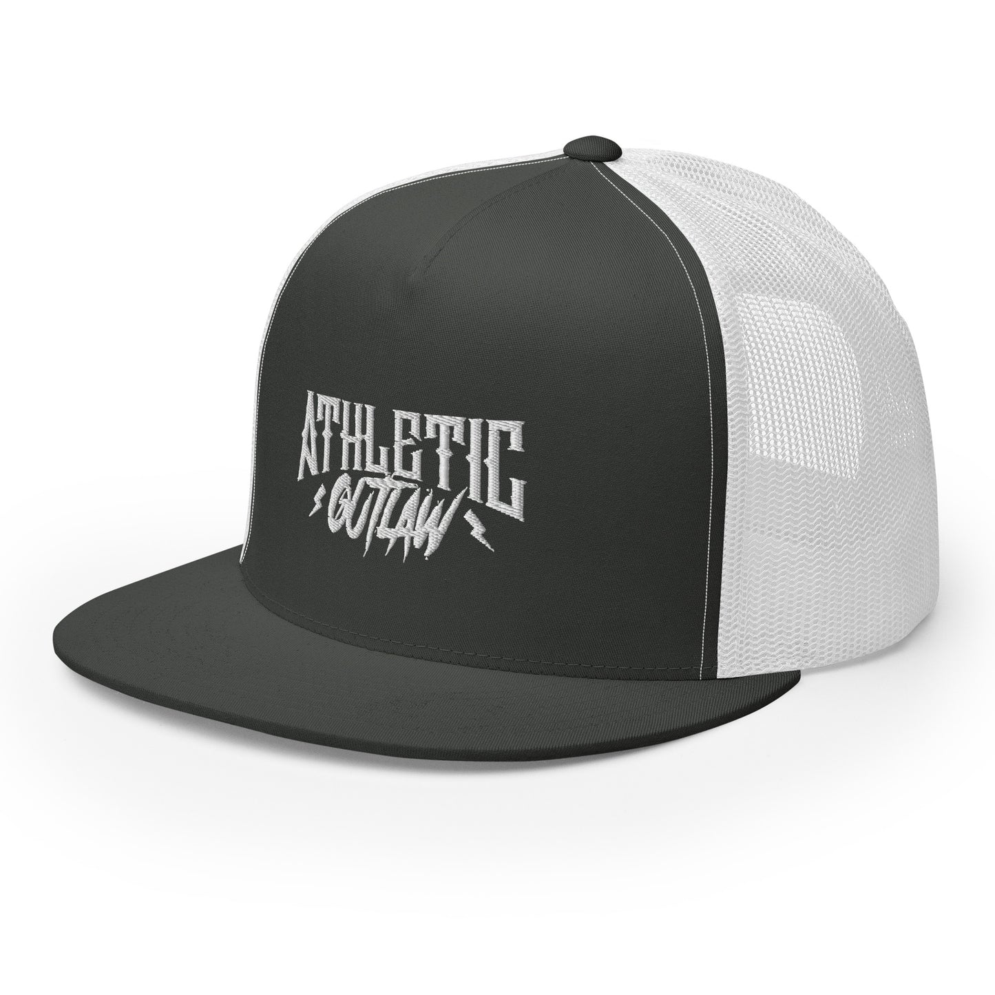 AO White Logo Trucker Cap