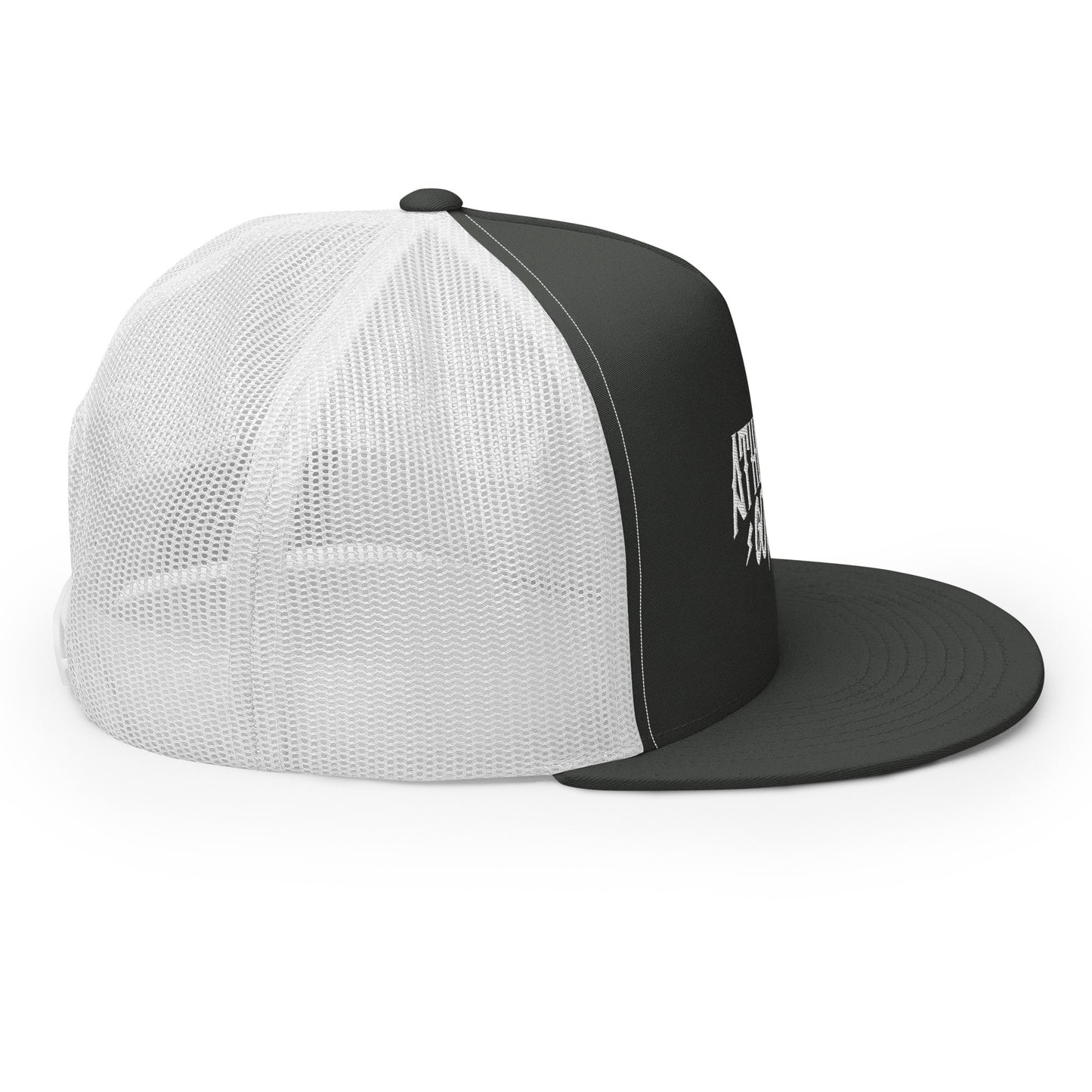 AO White Logo Trucker Cap