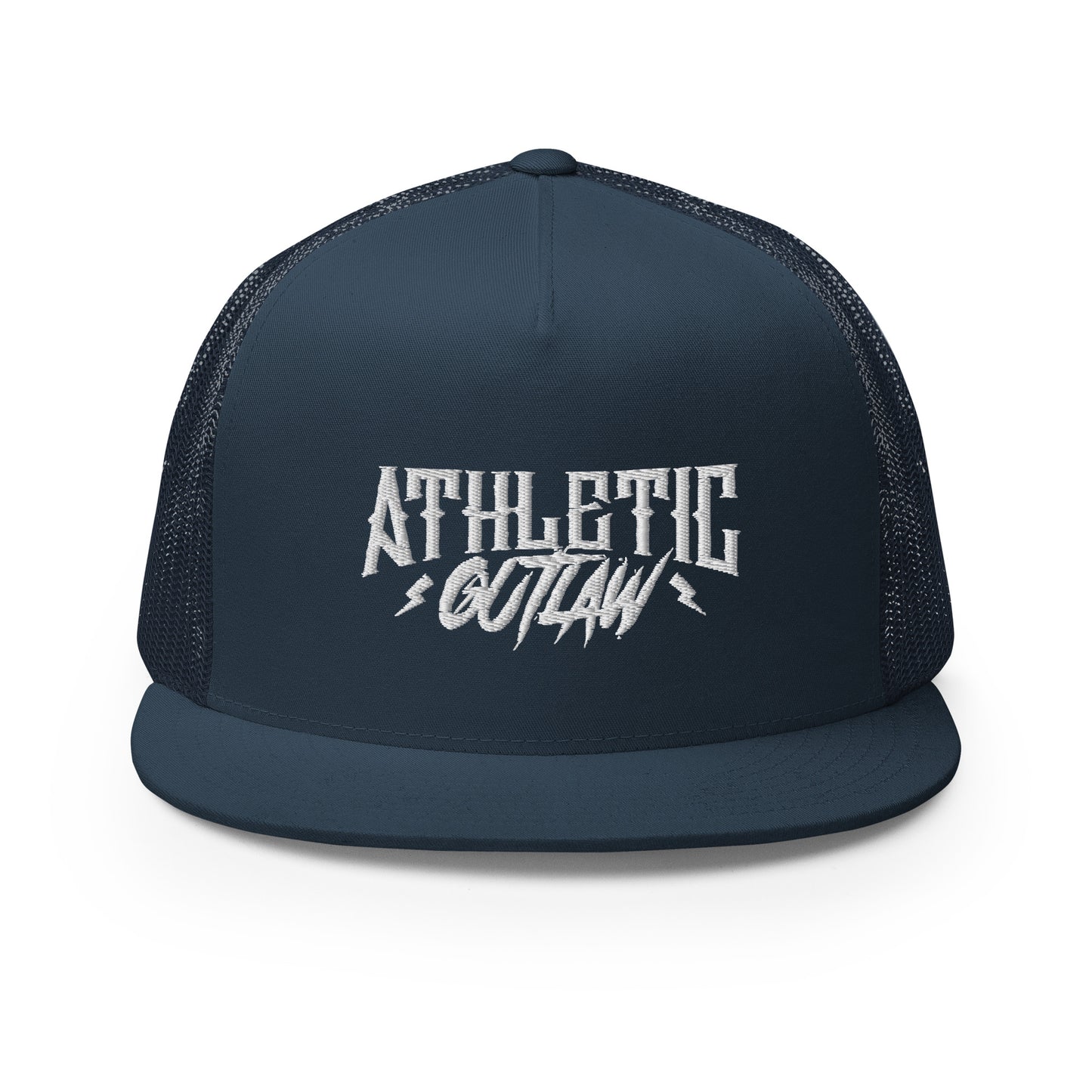 AO White Logo Trucker Cap