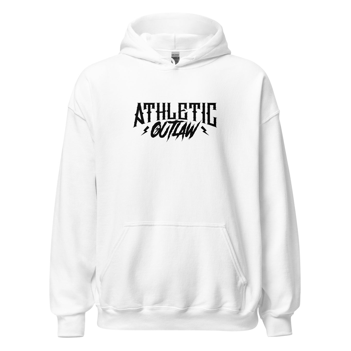 Athletic Outlaw Black Logo Hoodie